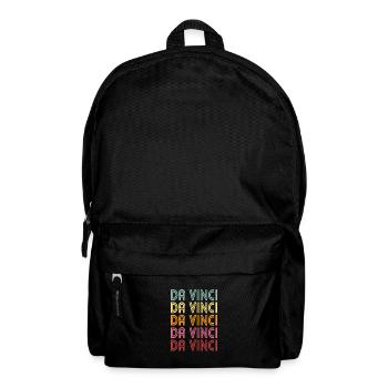 Léonard de Vinci - Sac à dos - noir - Devant