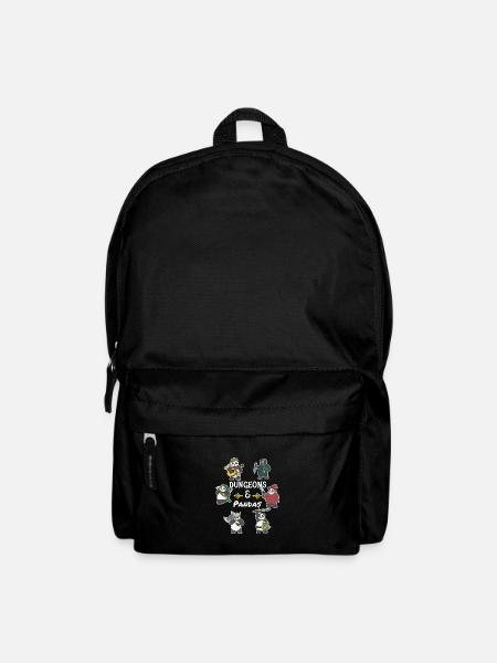 Rollenspiel RPG Roleplay Pen & Paper - Rucksack - Schwarz