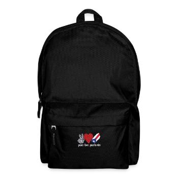 Puerto Rico Puerto-Ricaner Puerto Rico Wurzeln - Rucksack - Schwarz - Vorne