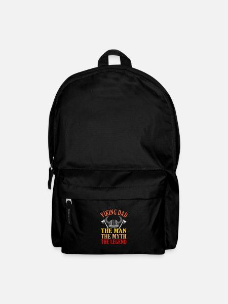 Wikinger - Rucksack - Schwarz