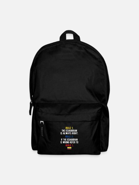 Équateur Équateur Racines équatoriennes - Sac à dos - noir
