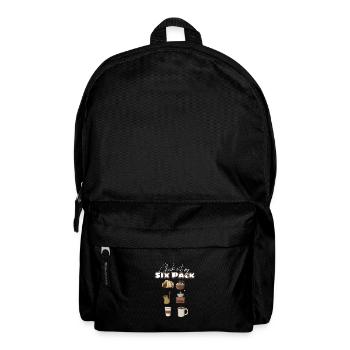 Kaffee - Rucksack - Schwarz - Vorne