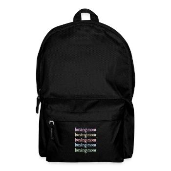 Proud Boxmama Gift Box Mother By Boxer Mama - Backpack - black - Front