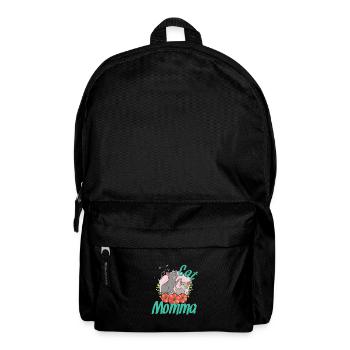 Cat mom - Backpack - black - Front