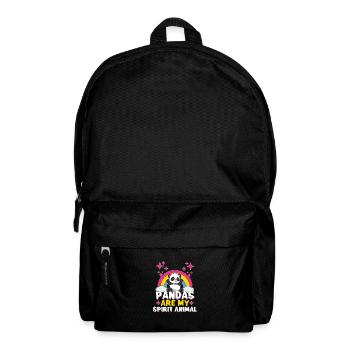 Panda Bear Panda Bamboo Wildlife China - Backpack - black - Front
