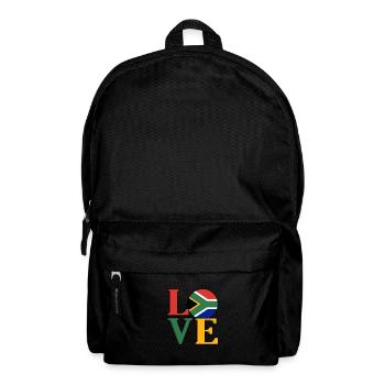 Südafrika - Rucksack - Schwarz - Vorne