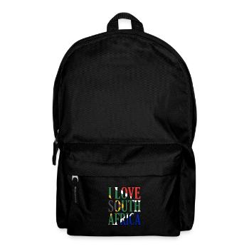 Südafrika - Rucksack - Schwarz - Vorne
