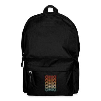 Ohio Einwohner Geschenk - Rucksack - Schwarz - Vorne