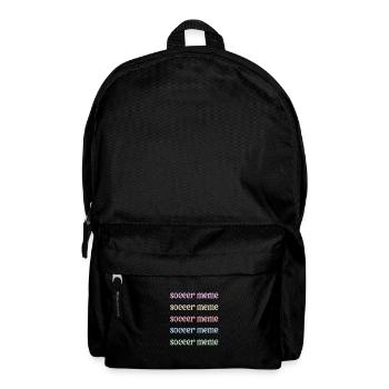 Proud Soccer Meme Grandma Of Soccer Player Meme - Rucksack - Schwarz - Vorne