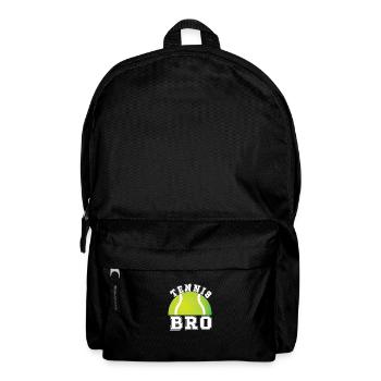 Stolzer Tennis-Bruder Von Tennisspieler Bruder - Rucksack - Schwarz - Vorne