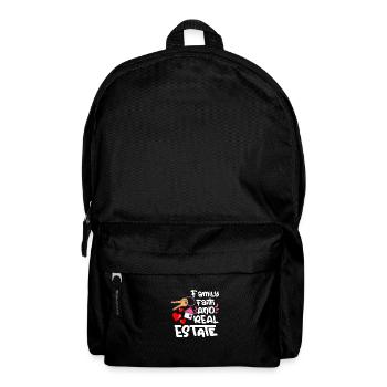Real Estate Agent Realtor Home Closing Investor - Rucksack - Schwarz - Vorne