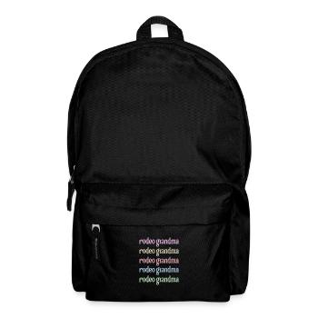 Beste Rodeo Oma Rodeo-Reiter Großmutter Geschenk - Rucksack - Schwarz - Vorne