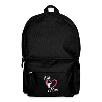 Süßes Katzenbesitzer Geschenk Katzen Mama Katzen - Rucksack - Schwarz - Vorne