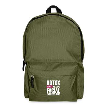 Botox - Backpack - olive green - Front