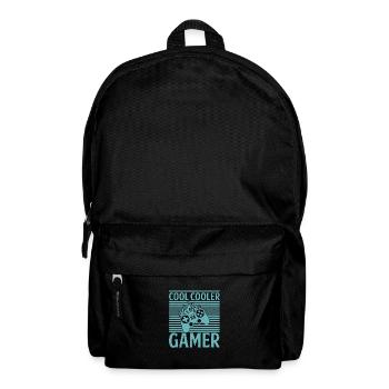 Gaming Gamer Zocken Computer Nerd - Backpack - black - Front