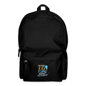 Kite Flying Kite Fan For Fite Flying Lovers - Backpack - black - Front