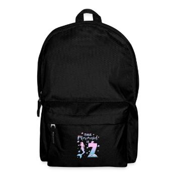 Diese Meerjungfrau ist 7 - Rucksack - Schwarz - Vorne