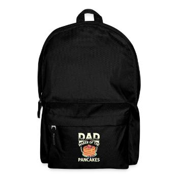 Better taste breakfast party pancakes and - Backpack - black - Front