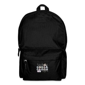 Cheer Coach Halloween Cheerleading Coach Gifts - Backpack - black - Front