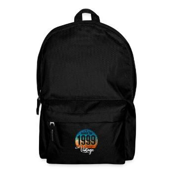 Vintage Made in 1999 Geburtsjahr 1999 Geburtstag - Rucksack - Schwarz - Vorne