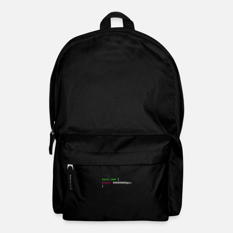 Web und CSS Programmierer Developer Coding Code - Rucksack - Schwarz