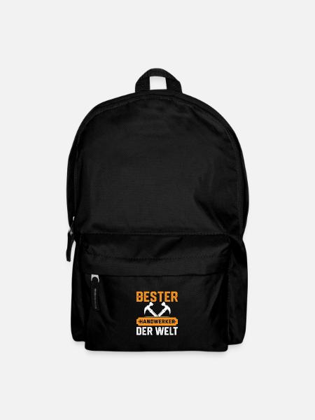 Bester Handwerker der Welt Lustig Handwerk - Rucksack - Schwarz