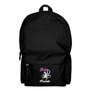 Baker Fanatic Cook Chef Cookies Christmas Magic - Backpack - black - Front