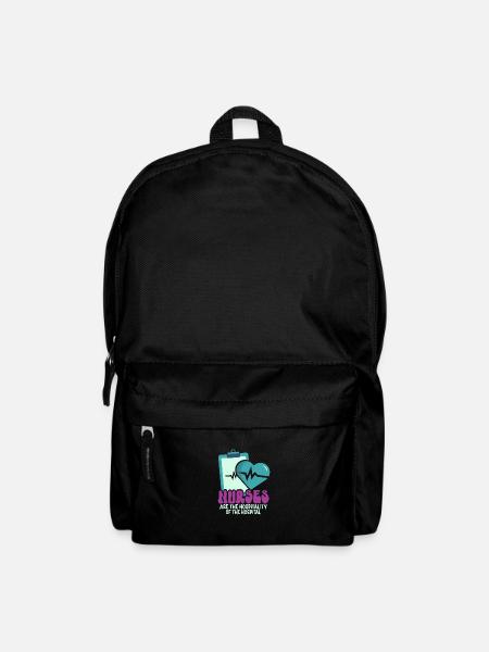 Krankenschwester Krankenpflege Klinik Sanitäter - Rucksack - Schwarz
