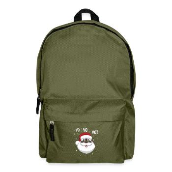 Black Santa Claus Imani Faith - Backpack - olive green - Front