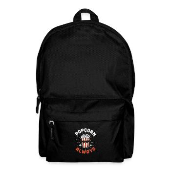 Popcorn - Rucksack - Schwarz - Vorne