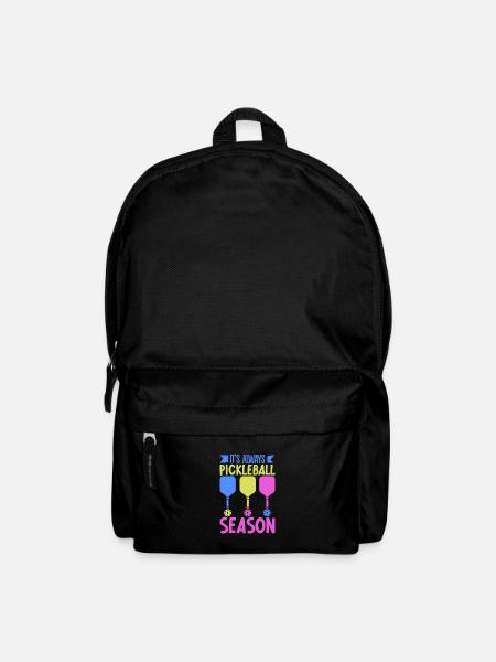 Pickleball Player Pickleball Paddle Pickleball - Rucksack - Schwarz