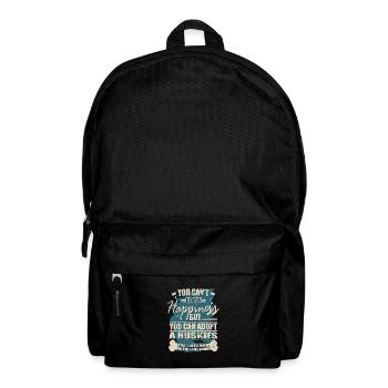 Le bonheur peut être acheté. Rauque - Sac à dos - noir - Devant