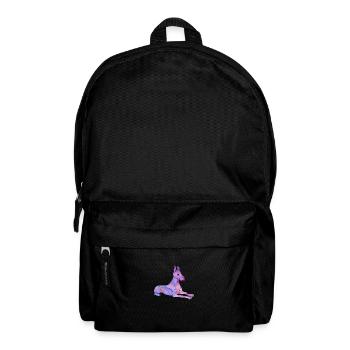 Dänische Dogge - Rucksack - Schwarz - Vorne
