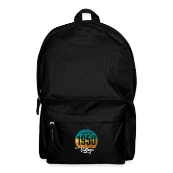 Millésime Fabriqué en 1950 Année de naissance 1950 Anniversaire - Sac à dos - noir - Devant