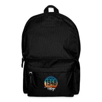 Millésime fabriqué en 1948 Année de naissance 1948 Anniversaire - Sac à dos - noir - Devant