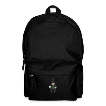 Gothic Leprechaun Pisces Leprechaun Leprechaun mem - Rucksack - Schwarz - Vorne