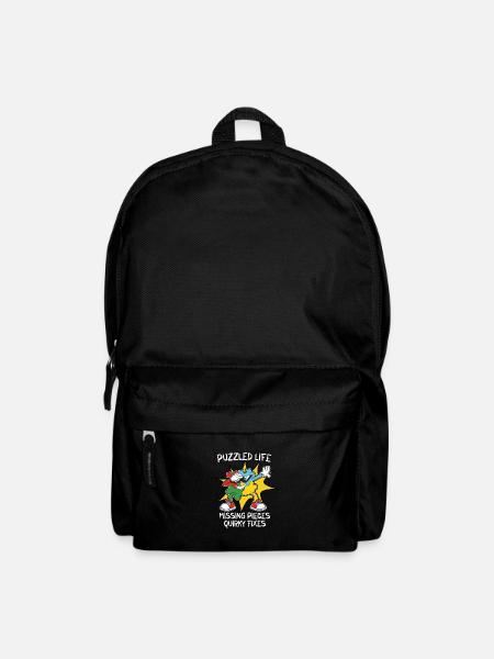 Puzzle Lover Jigzaw Puzzle Brettspiel Puzzler - Rucksack - Schwarz