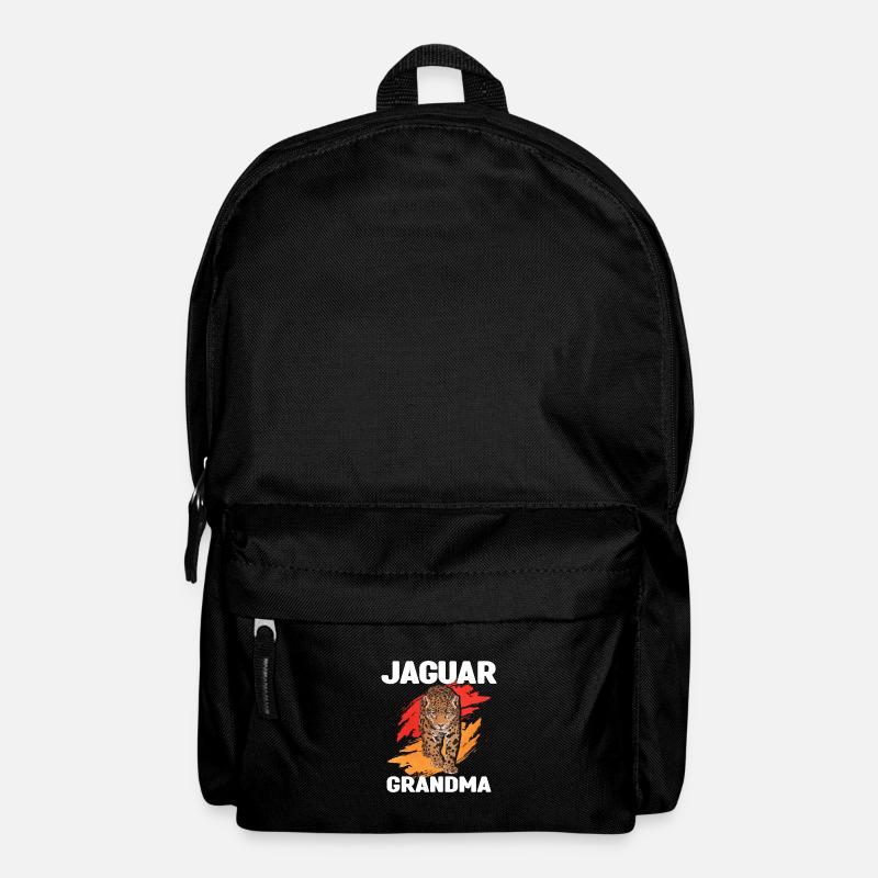 Jaguar Oma - Rucksack - Schwarz