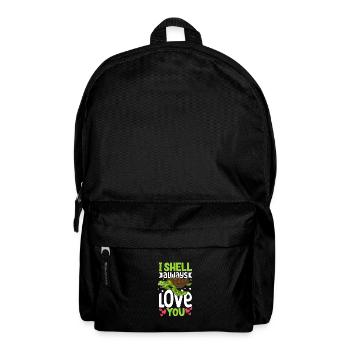 Boxer Boxing Turtle Turtles Sea Ocean Reptile - Rucksack - Schwarz - Vorne