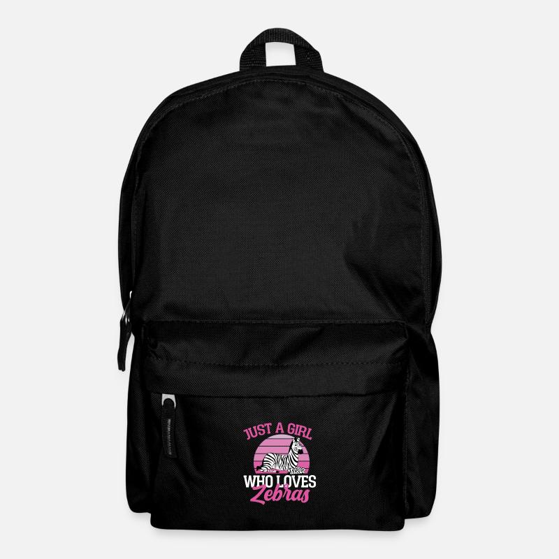 Zèbre - Sac à dos - noir