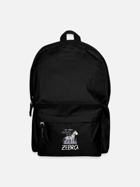 Zèbre - Sac à dos - noir