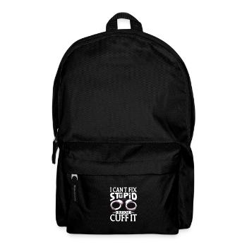 Police Cop Officer Police Office - Backpack - black - Front