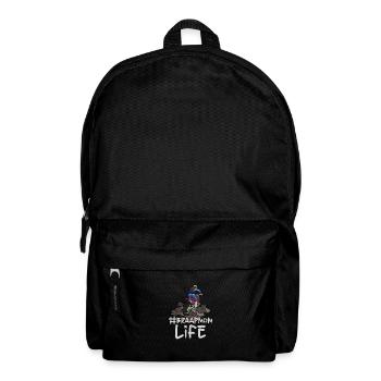 Dirt Bike Dirt Bike Riding Motocross Dirt Biking - Backpack - black - Front