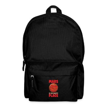 Mars Explore Astronaut Astronomy Solar System - Rucksack - Schwarz - Vorne