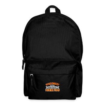 Neue Führung Rente Ruhestand Meine Frau - Rucksack - Schwarz - Vorne