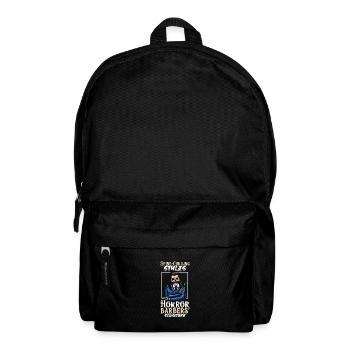 Horreur Spooky Coiffeur Coiffeur Cheveux - Sac à dos - noir - Devant