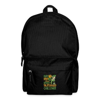 Horror Skateboarder Halloween Skateboard Cadeau - Sac à dos - noir - Devant