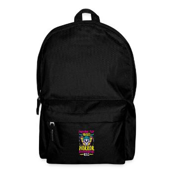 Horror Skateboarder Halloween Skateboard Gift - Backpack - black - Front