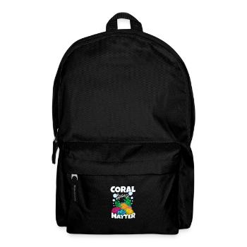 Aquarium Fish Gift - Backpack - black - Front