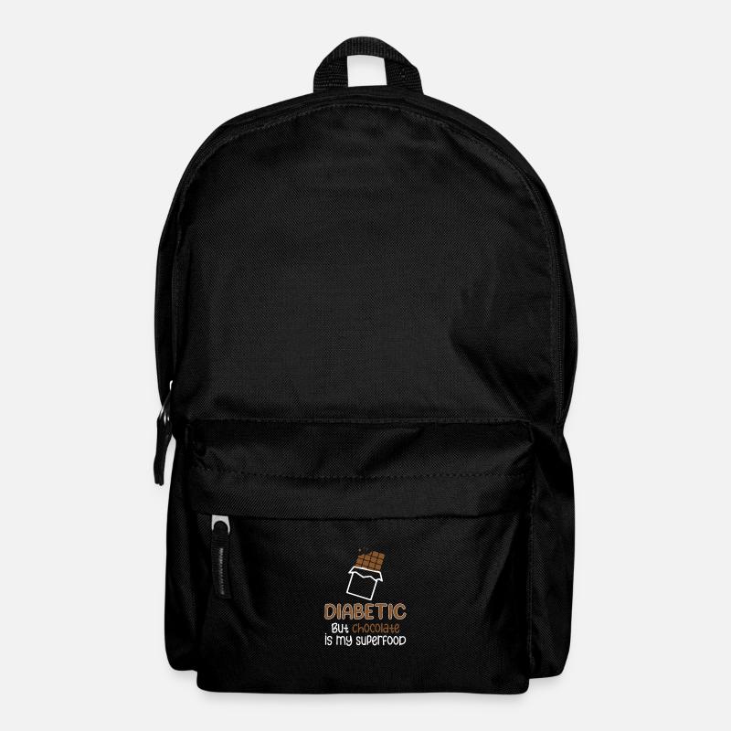 Type 1 diabetes Funny - Backpack - black